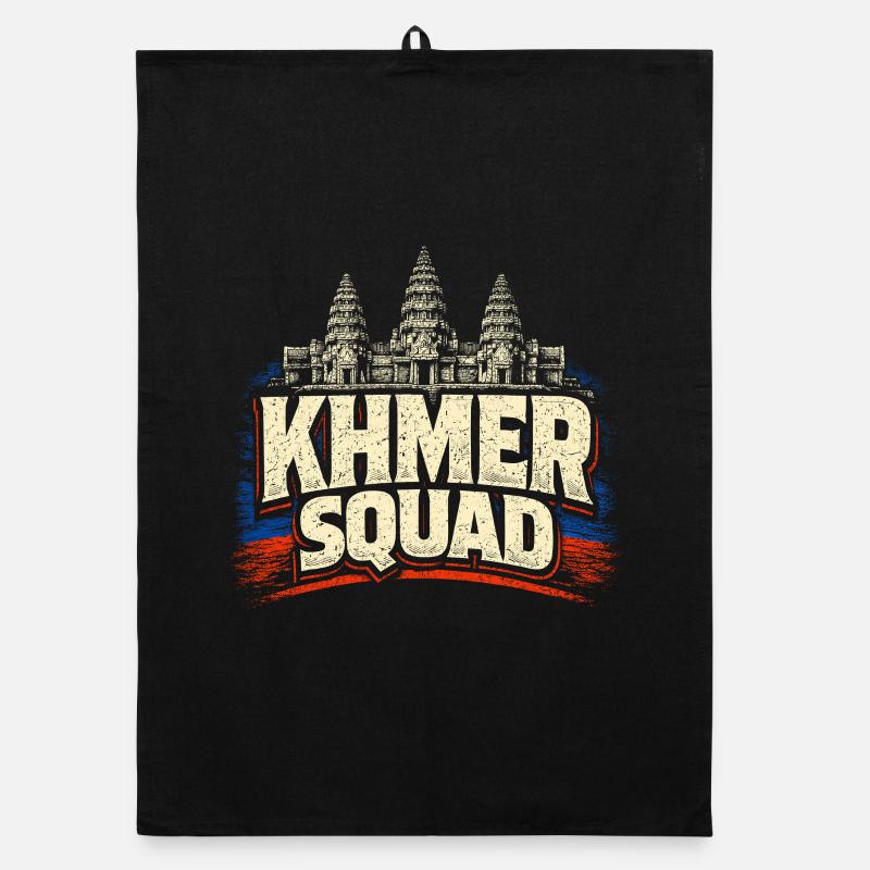 Cambodge Escouade khmère cambodgienne Torchon bio