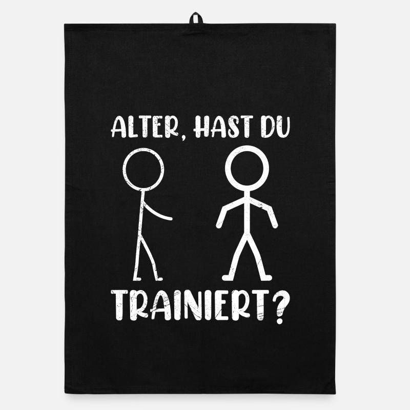 Stick Figure AVEZ-VOUS FORMÉ Funny Torchon bio