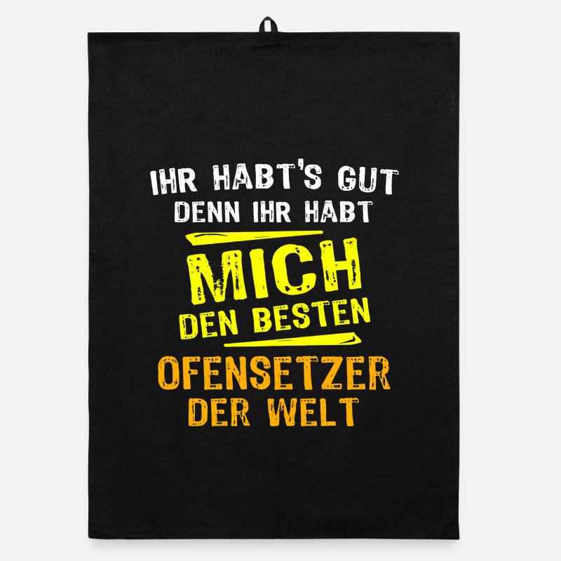 Ofensetzer Geschenk Organic Geschirrtuch