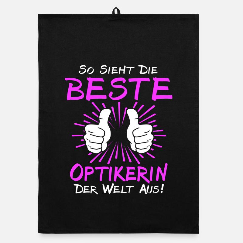 Optician Sayings Organic dish towel