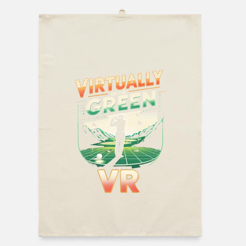 Golf simulator Organic dish towel