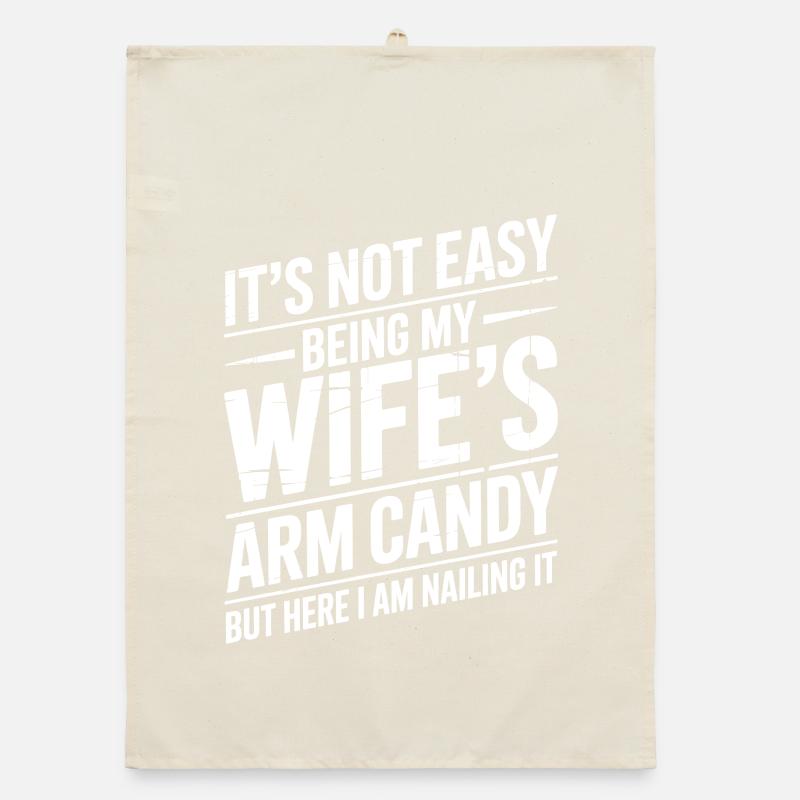 Ehefrau Sprüche Ehefrauen Lustige Ehefrau Geschenk Organic Geschirrtuch