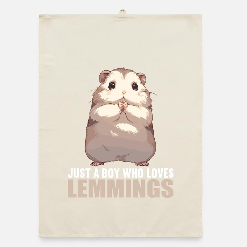 Lemmings Lemming Organic dish towel