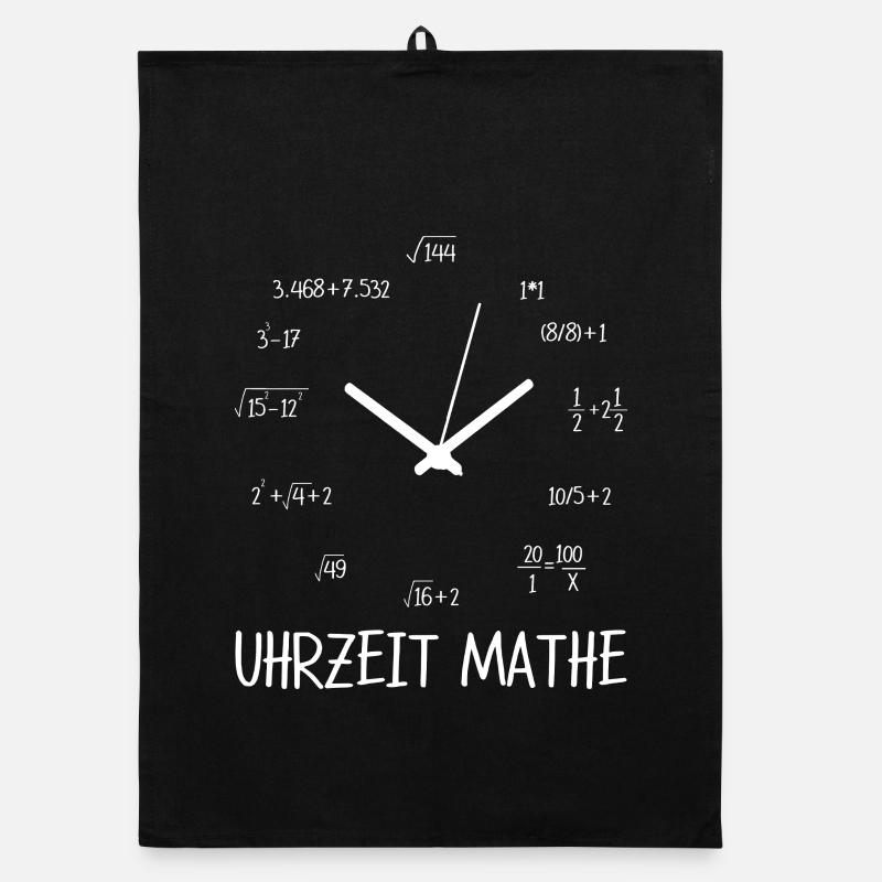 Temps maths math élève enseignant de maths Torchon bio