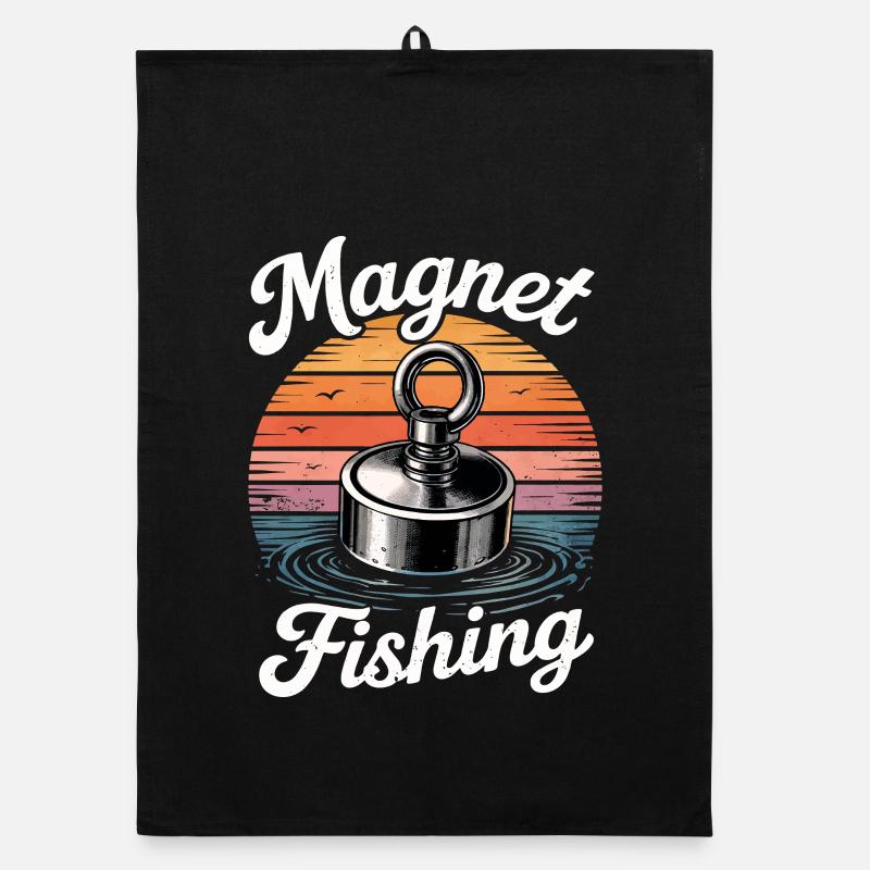 Magnetfischen Organic Geschirrtuch
