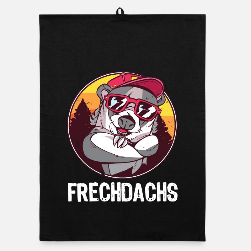 Frechdachs – Der freche Spitzbube Organic Geschirrtuch