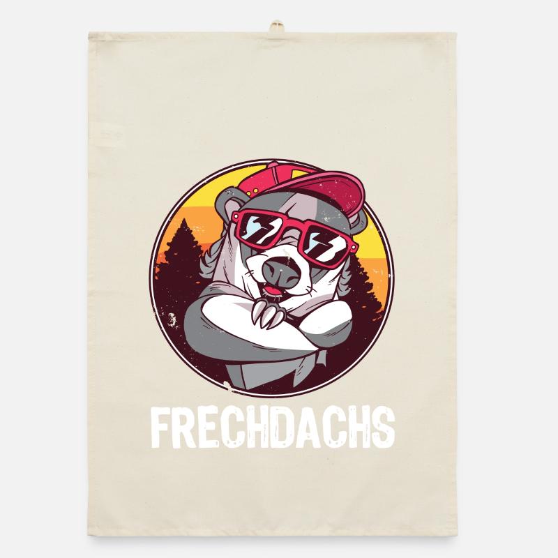 Frechdachs – Der freche Spitzbube Organic Geschirrtuch