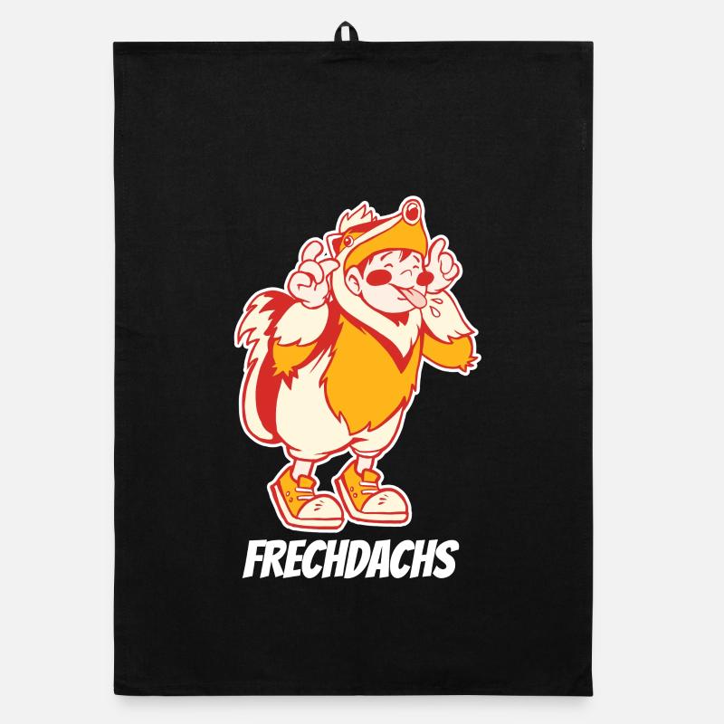 Frechdachs – Der freche Spitzbube Organic Geschirrtuch
