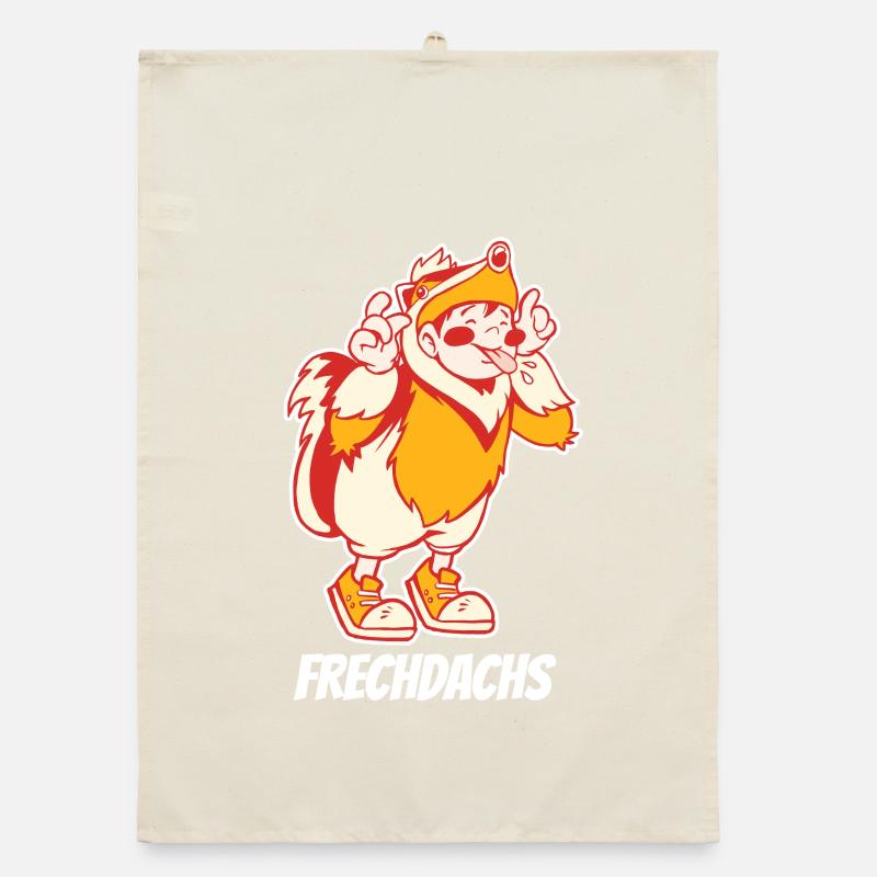 Frechdachs – Der freche Spitzbube Organic Geschirrtuch
