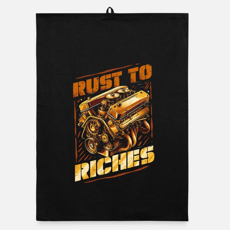 Auto Restauration Rust To Riches Organic dish towel