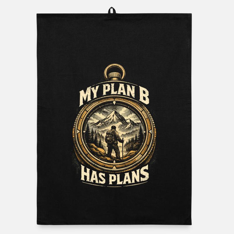 Survivaliste Prepper Mon Plan B a des plans Torchon bio