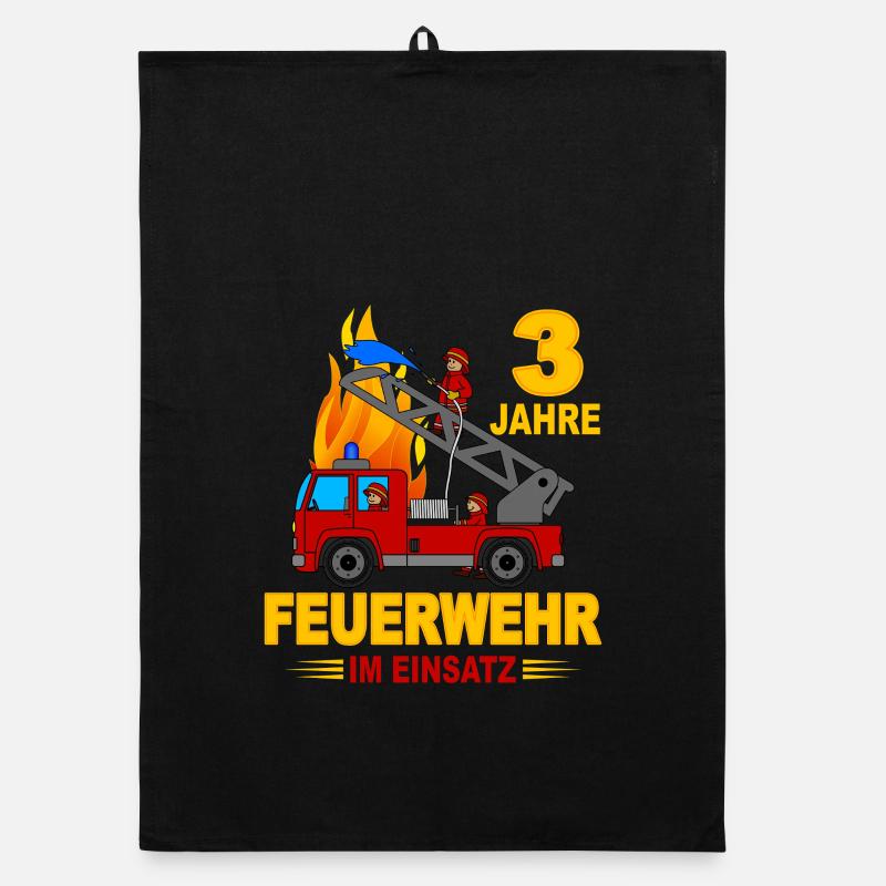 Fire brigade operation 3 years Organic dish towel