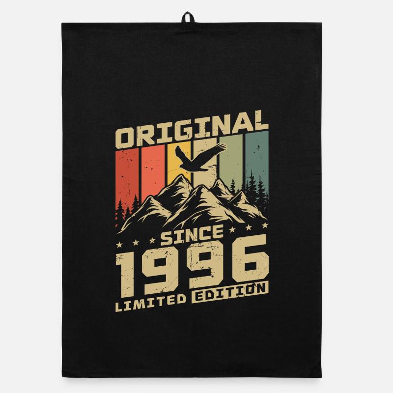 1996 Original Vintage Geburtstag Geschenk Organic Geschirrtuch