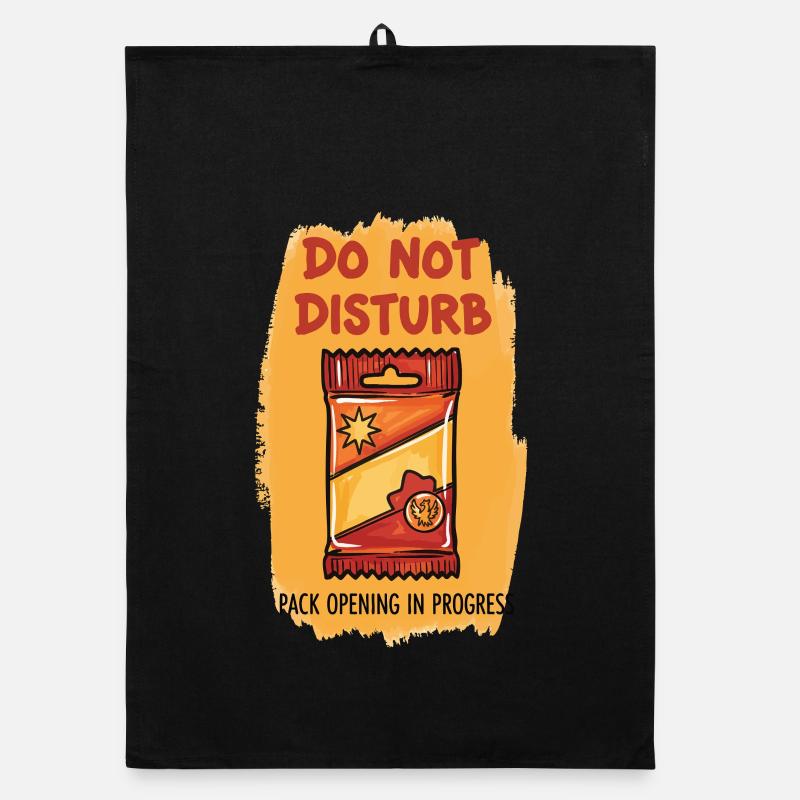 Do Not Disturb Pack Opening In Progress Trading Organic dish towel