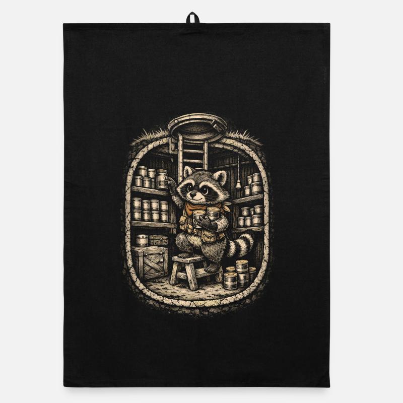 Prepper Survivalists Organic dish towel