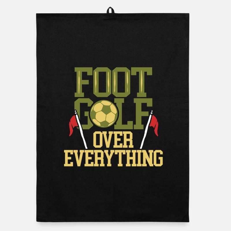 Footgolf Soccer Golf Organic dish towel