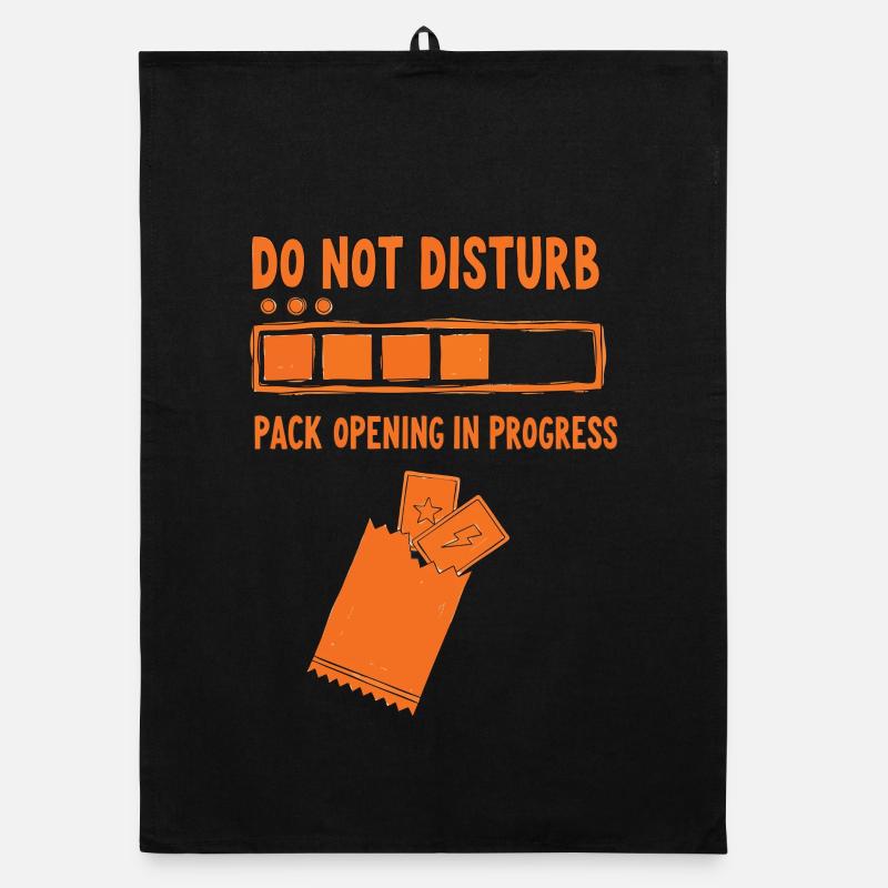 Do Not Disturb Pack Opening In Progress Trading Organic dish towel