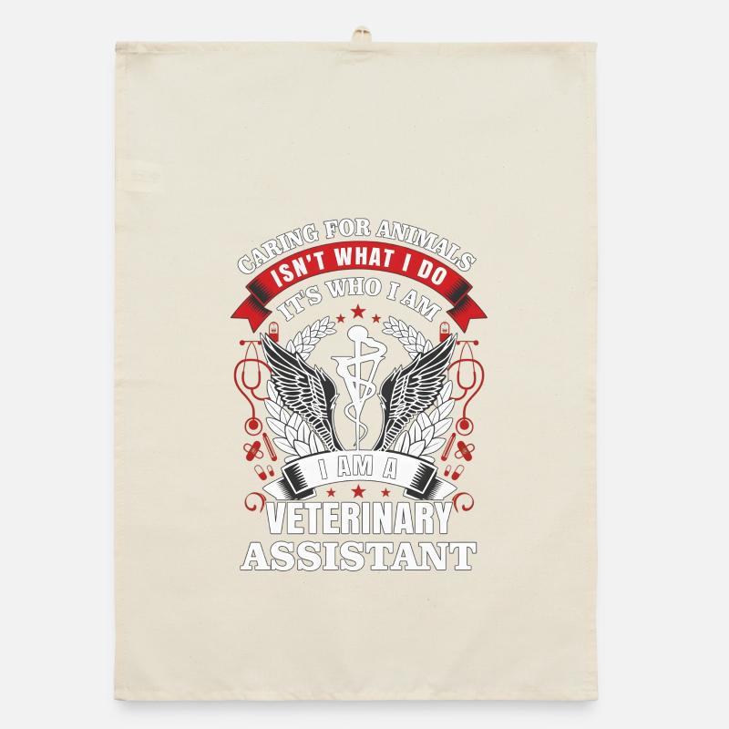 veterinary assistant Organic dish towel