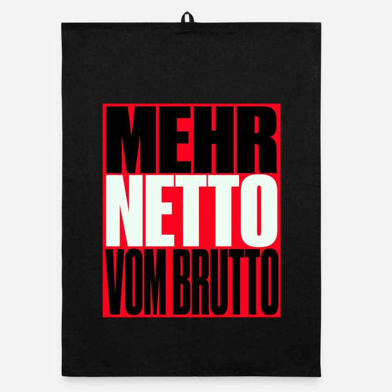 More net from gross Organic dish towel