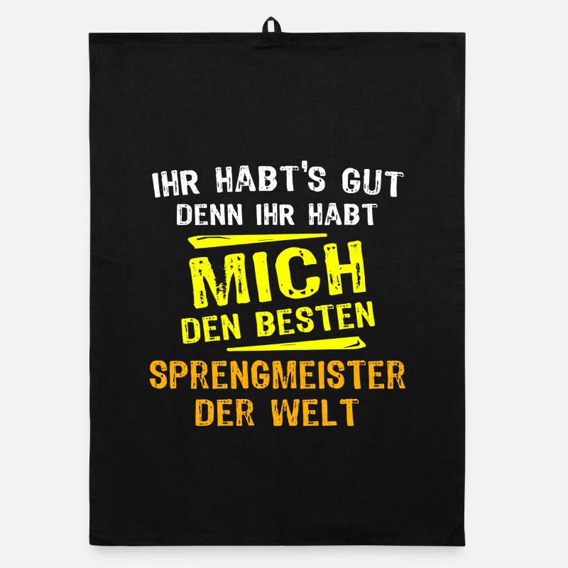 Demolition Master Gift Organic dish towel