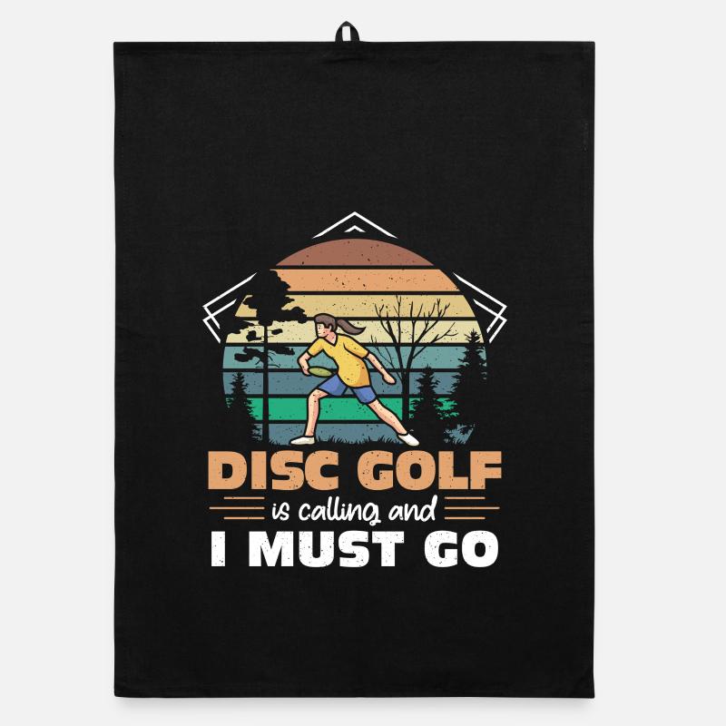 Disc Golf Gifts Disc Golf Organic dish towel