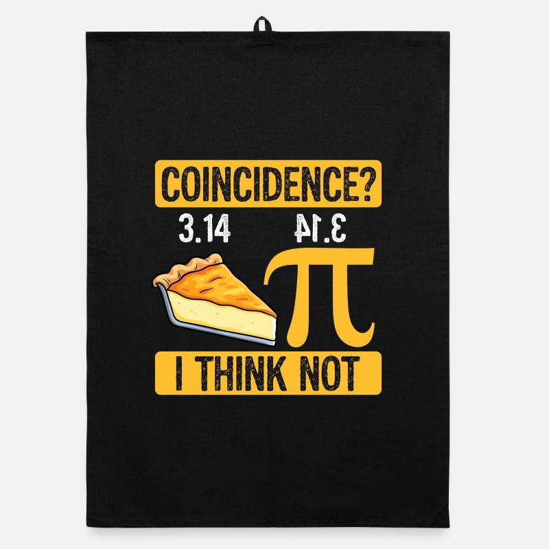 Pi Day Confidence Organic dish towel