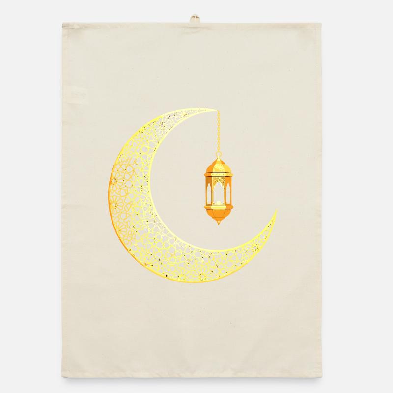 Ramadan Mondsichel Eid Mubarak Organic Geschirrtuch