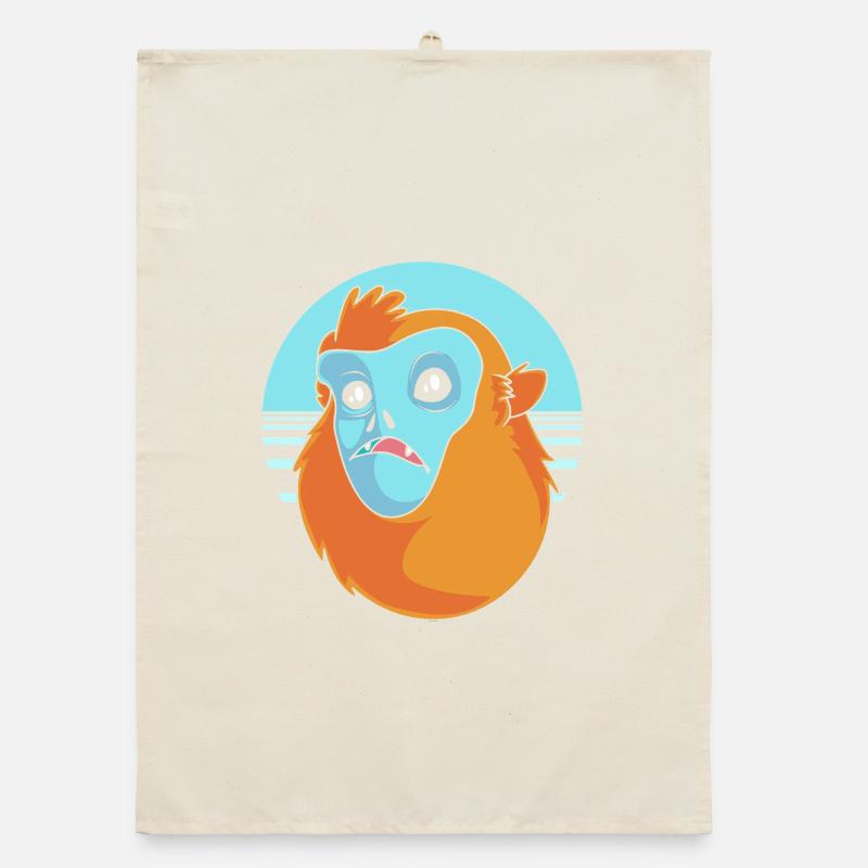 Snub-nosed monkey Monkey Chimpanzee Organic dish towel