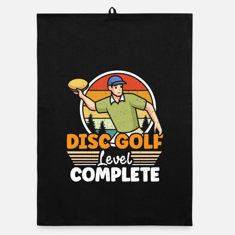 Cadeaux de disc golf Disc Golf Torchon bio
