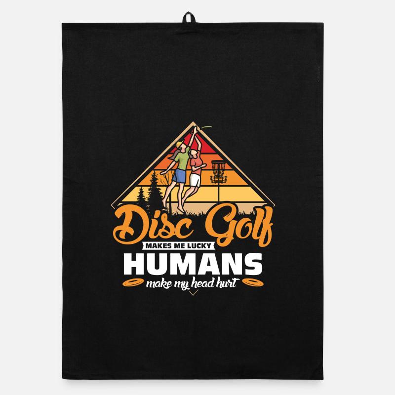 Disc Golf Geschenke Discgolf Organic Geschirrtuch