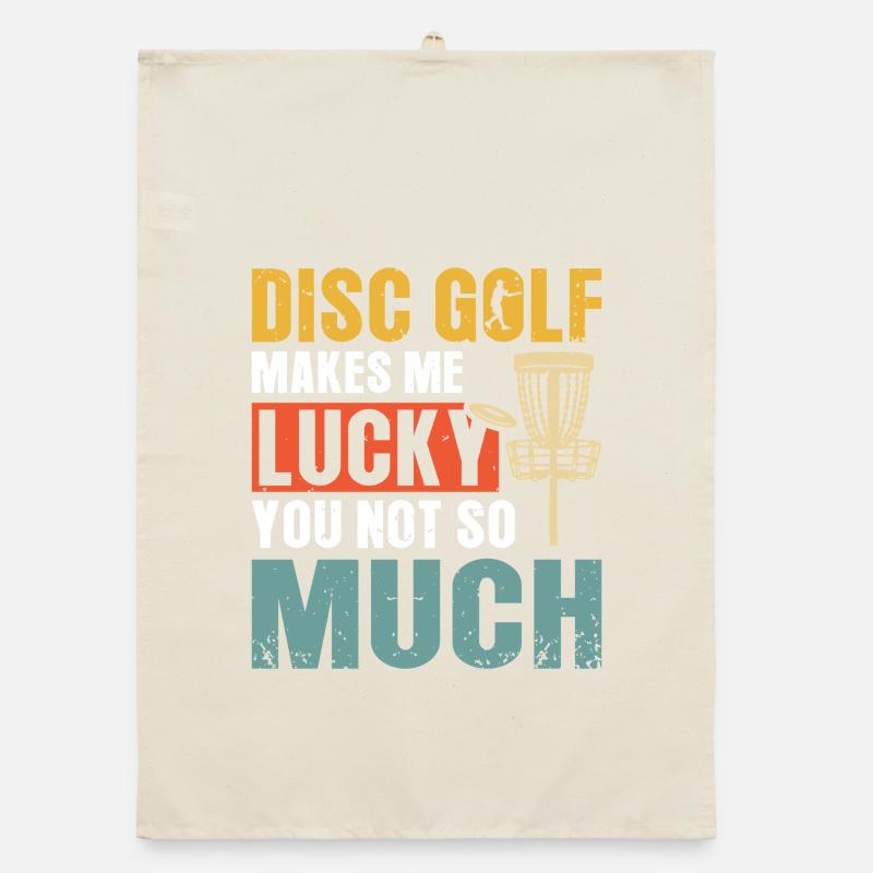 Disc Golf Geschenke Discgolf Organic Geschirrtuch
