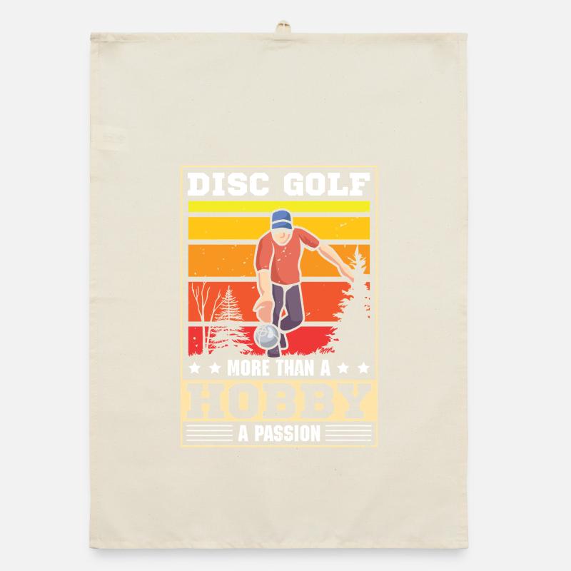 Disc Golf Geschenke Discgolf Organic Geschirrtuch