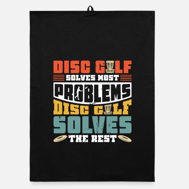 Disc Golf Gifts Disc Golf Organic dish towel