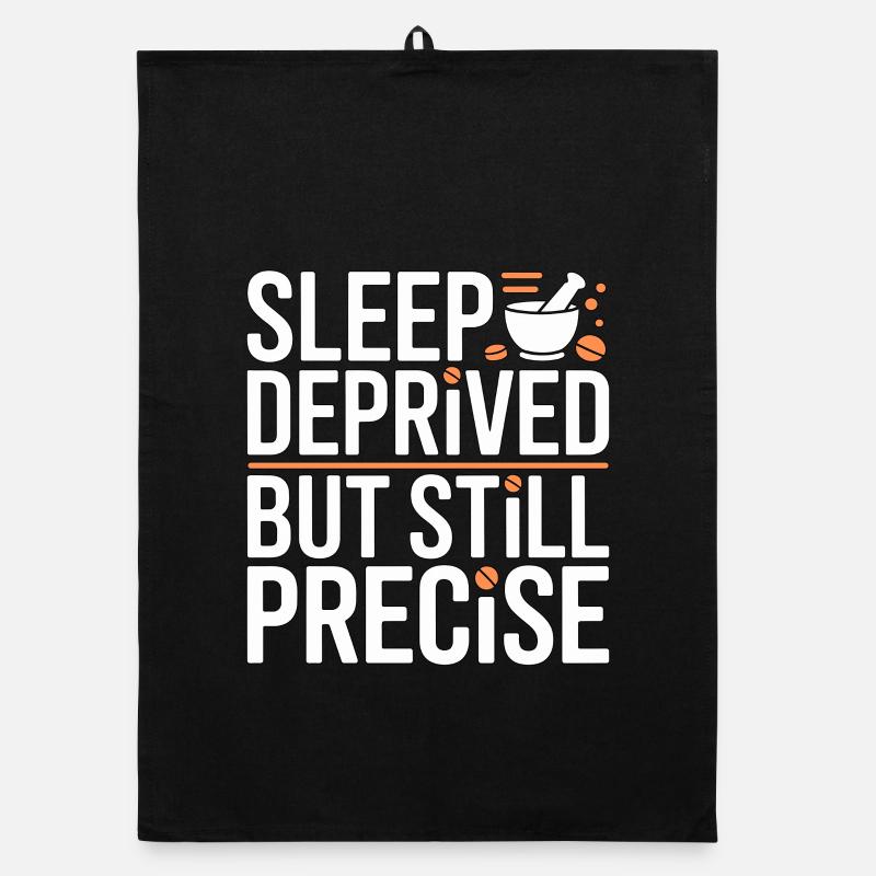 Pharmacist Student Sleep Deprived Pharmacy Trainee Organic Geschirrtuch