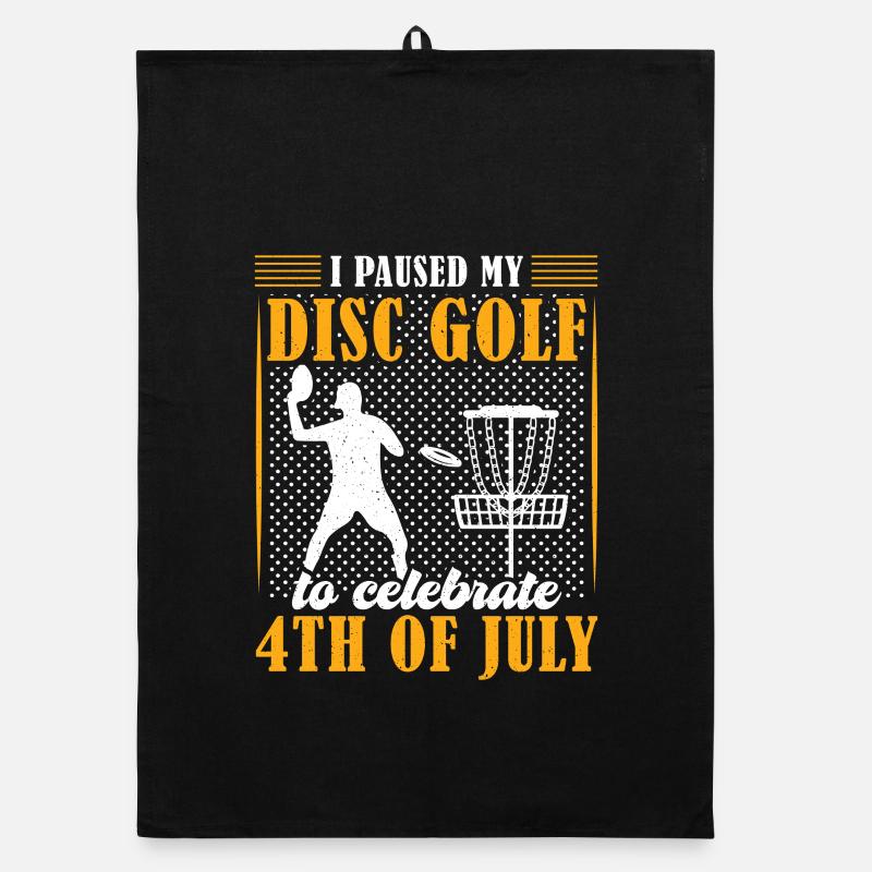 Disc Golf Gifts Disc Golf Organic dish towel