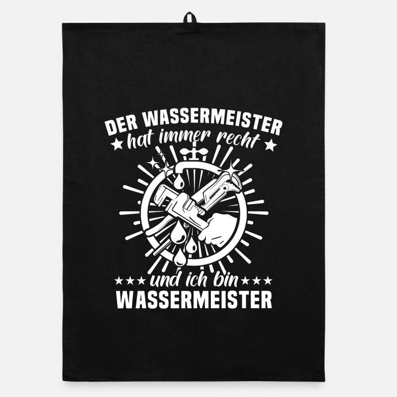 Water Master Water Supply Technician Organic dish towel