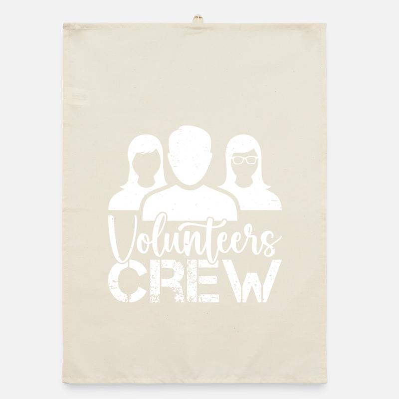 Bénévole Équipe de Dons Bénévoles Torchon bio