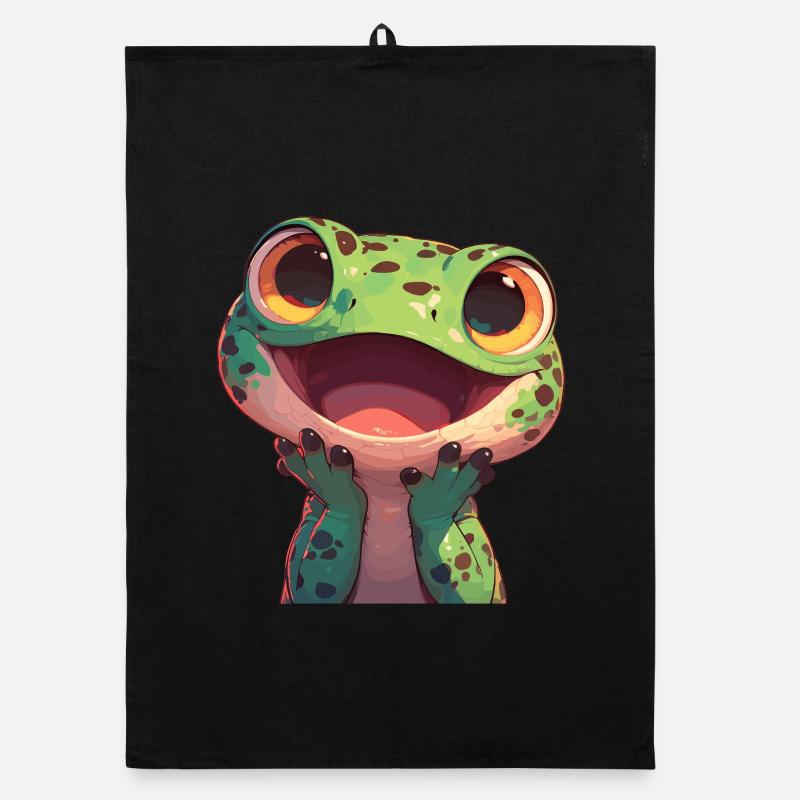 Lizards Lizard Organic dish towel