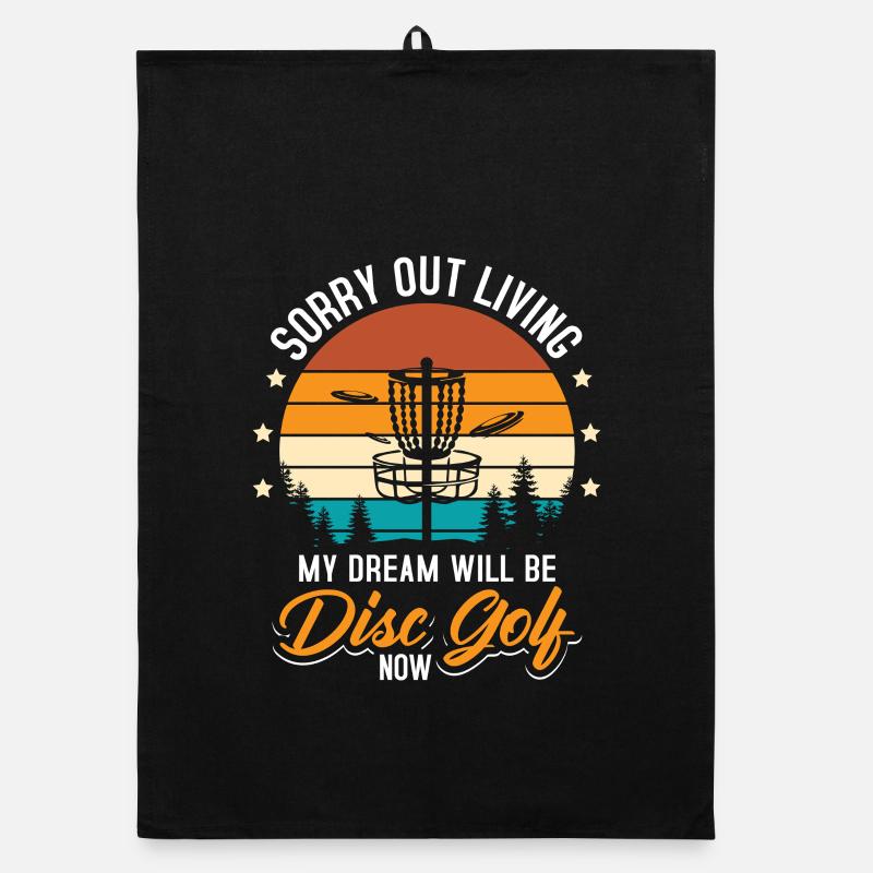 Cadeaux de disc golf Disc Golf Torchon bio