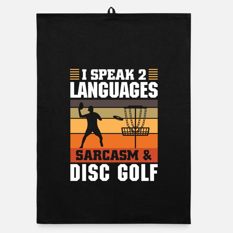 Cadeaux de disc golf Disc Golf Torchon bio