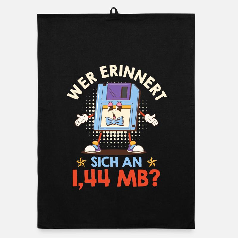 Computer WHO REMEMBERS 1.44 MB? FUNNY Organic dish towel