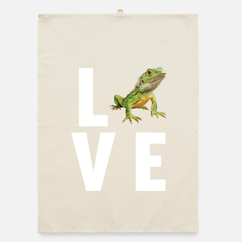 Lizards Lizard Organic dish towel