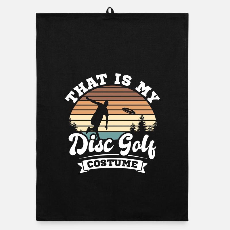 Cadeaux de disc golf Disc Golf Torchon bio
