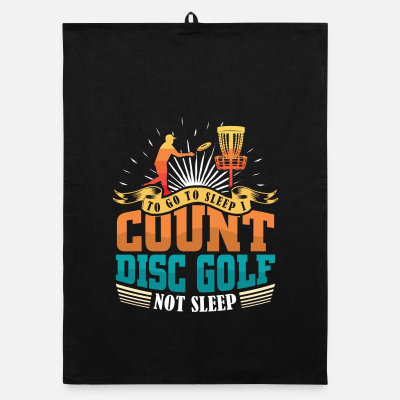 Disc Golf Geschenke Discgolf Organic Geschirrtuch