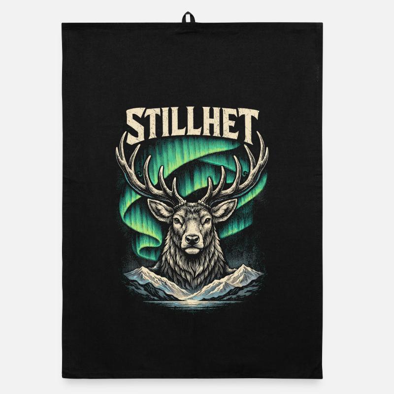 Stillhet viking scandinave Torchon bio