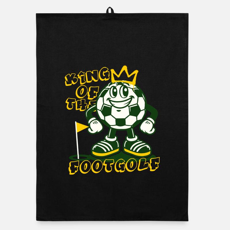 Footgolf Soccer Golf Organic dish towel