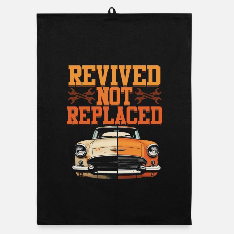 Auto Restauration Revived Not Replaced Organic dish towel