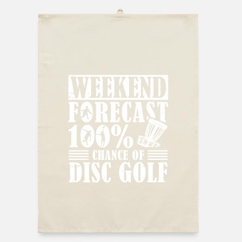 Cadeaux de disc golf Disc Golf Torchon bio