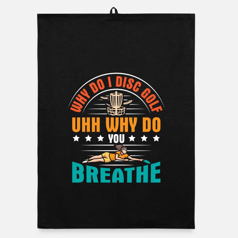 Disc Golf Gifts Disc Golf Organic dish towel