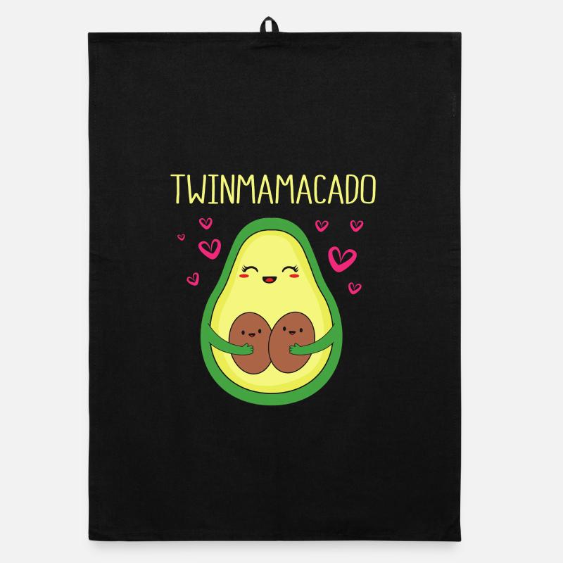 Twin Mom Twins Mom Gift Organic dish towel